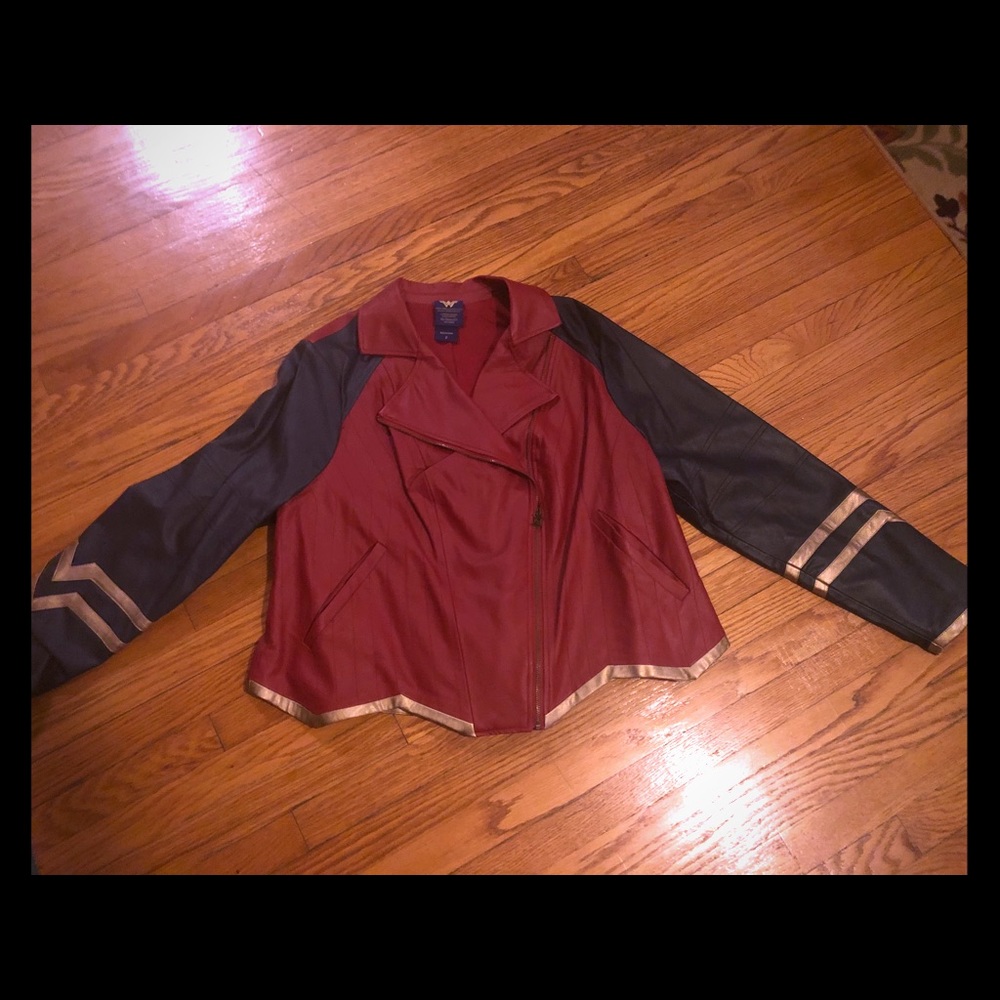Wonder Woman Torrid Faux Leather Jacket